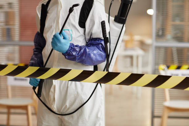Professional Biohazard Cleanup technician working in Golconda, NV
